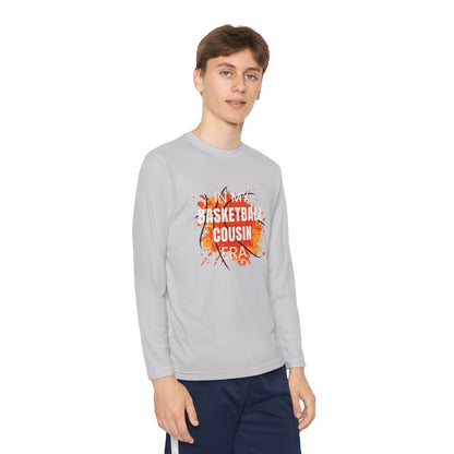 In My Basketball Cousin Era - Youth Long Sleeve Tee