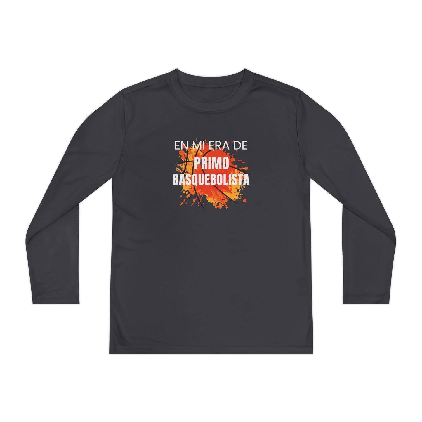 En Mi Era de Primo Basquebolista - Camiseta de Manga Larga Juvenil
