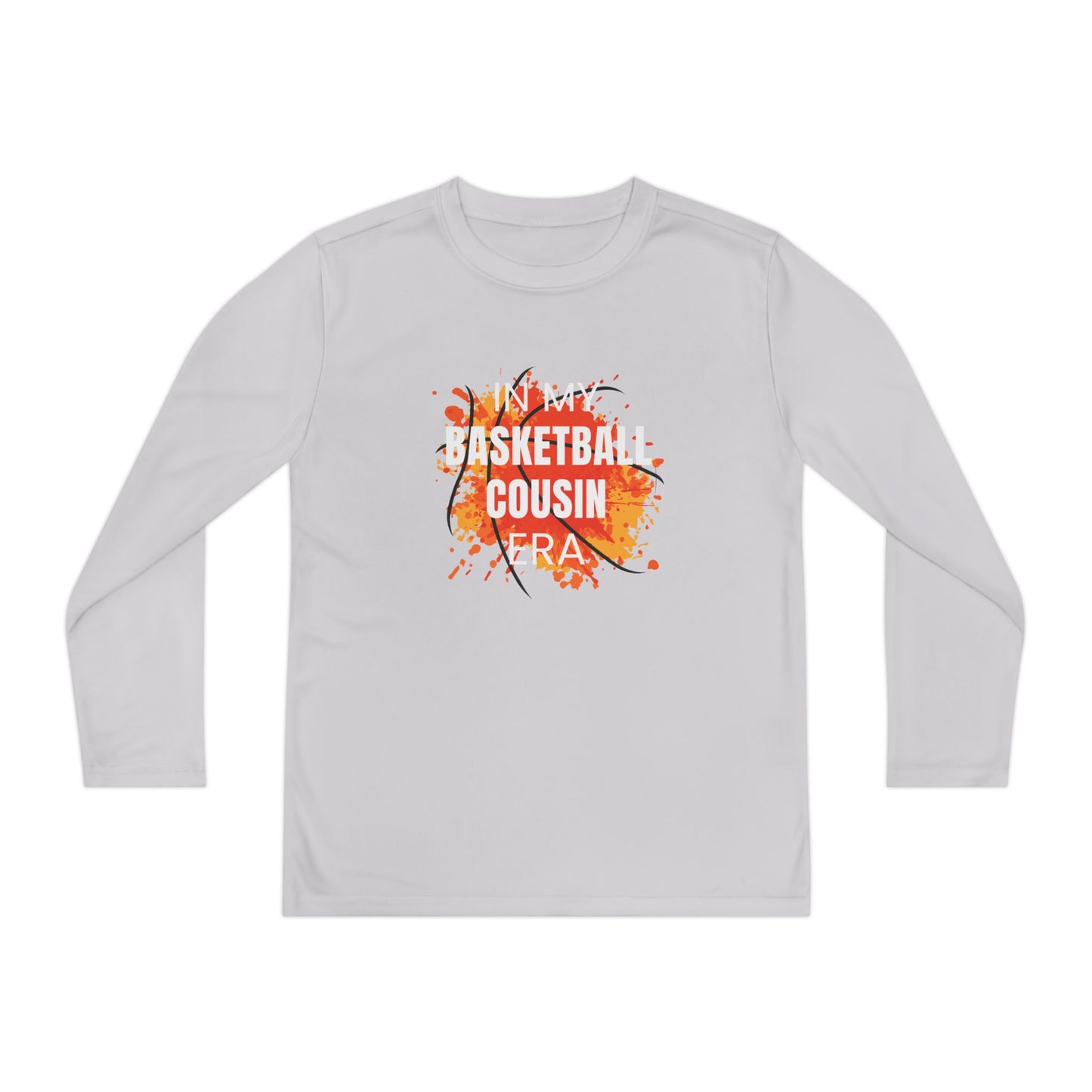 In My Basketball Cousin Era - Youth Long Sleeve Tee