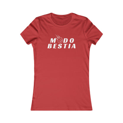 Modo Bestia: Edición de Basquetera Camiseta de Mujer