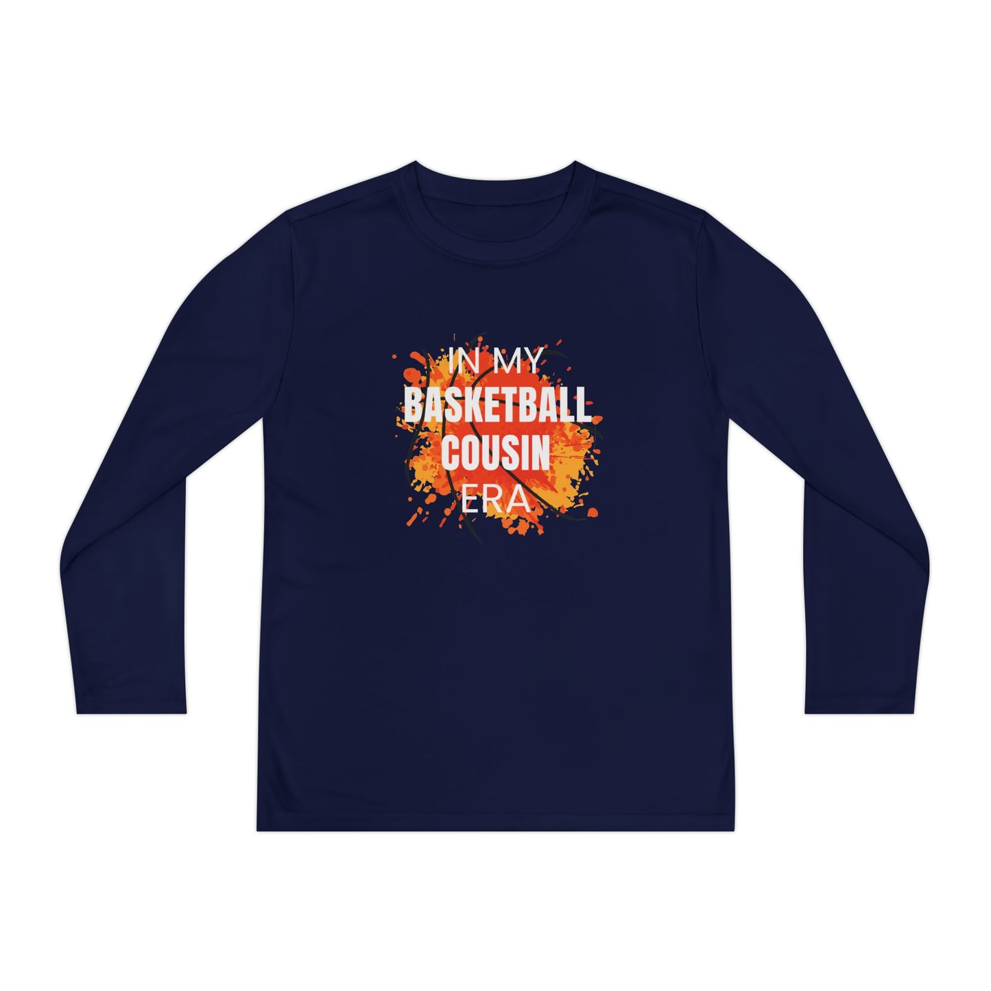 In My Basketball Cousin Era - Youth Long Sleeve Tee