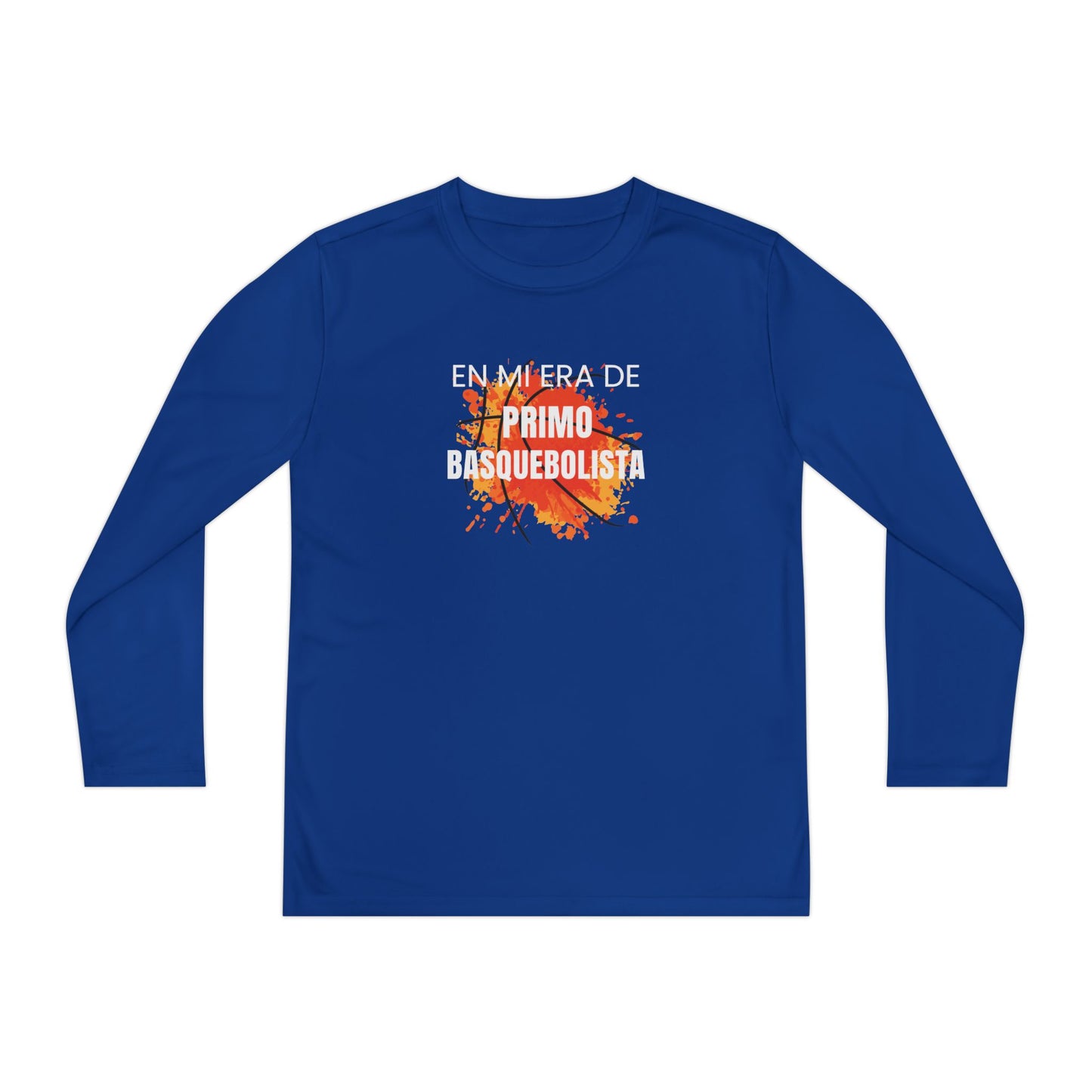 En Mi Era de Primo Basquebolista - Camiseta de Manga Larga Juvenil