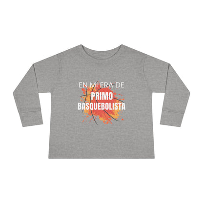 En Mi Era De Primo Basquebolista - Camiseta de Manga Larga Para Niños Pequeños