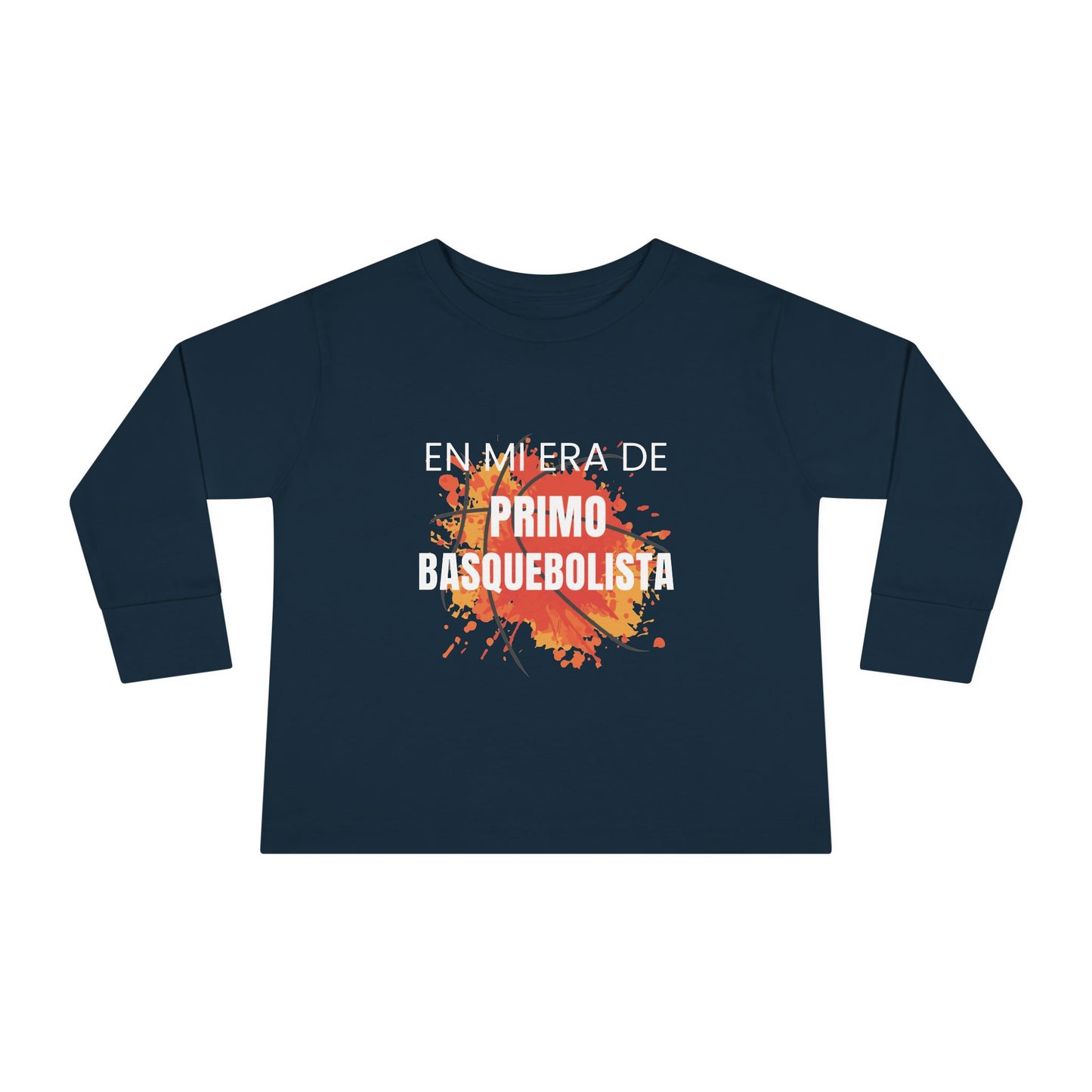 En Mi Era De Primo Basquebolista - Camiseta de Manga Larga Para Niños Pequeños