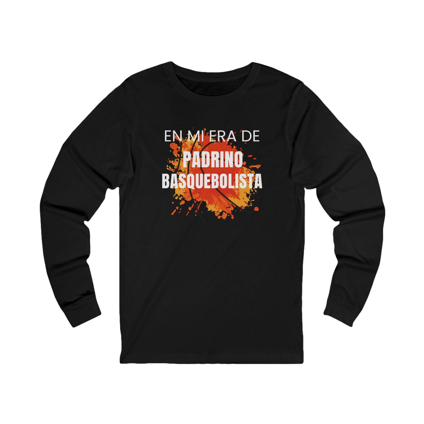 En Mi Era De Padrino Basquebolista - Camiseta de Manga Larga