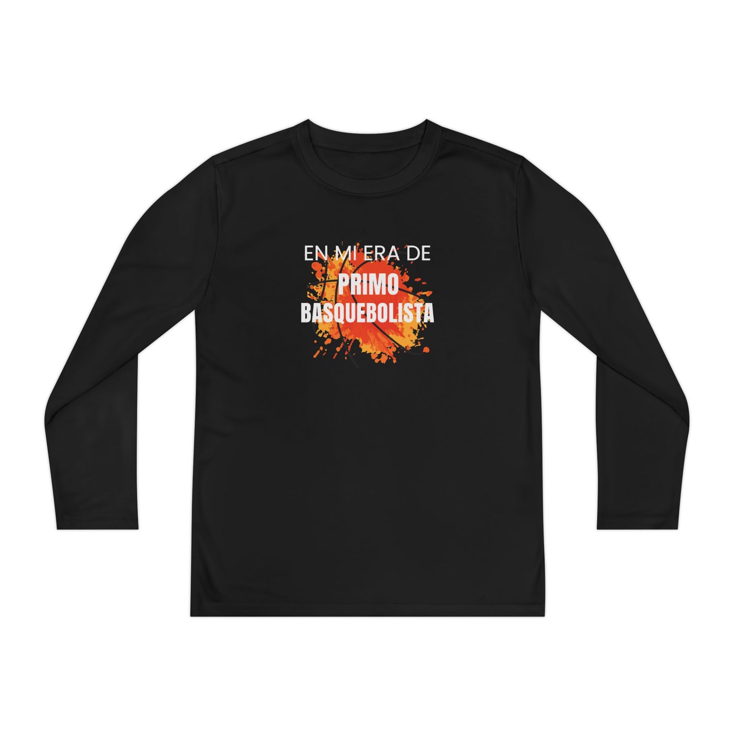 En Mi Era de Primo Basquebolista - Camiseta de Manga Larga Juvenil