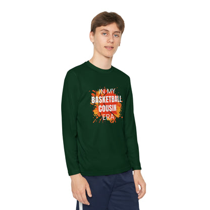 In My Basketball Cousin Era - Youth Long Sleeve Tee
