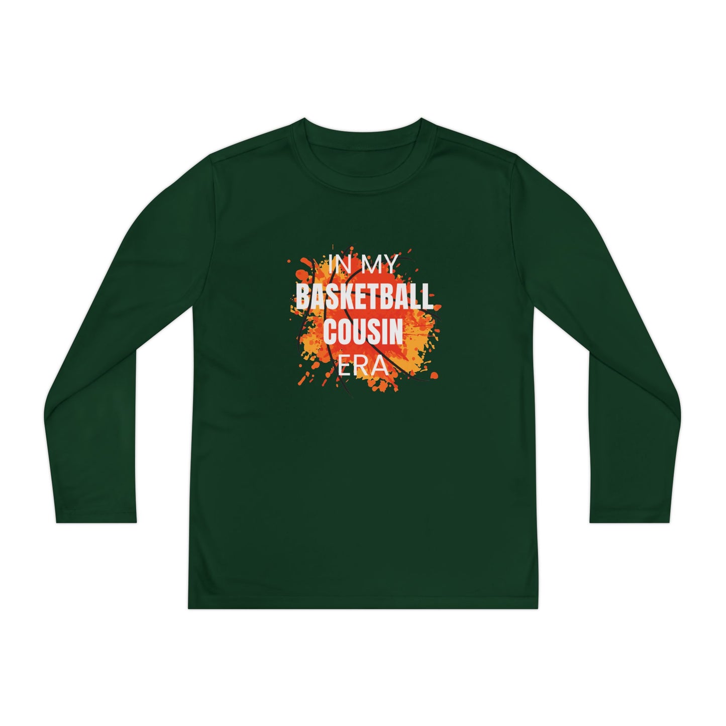 In My Basketball Cousin Era - Youth Long Sleeve Tee