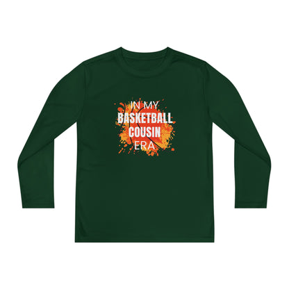In My Basketball Cousin Era - Youth Long Sleeve Tee