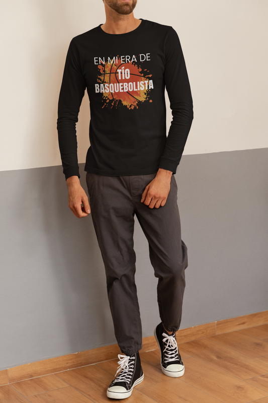 En Mi Era de Tío Basquebolista - Camiseta de Manga Larga