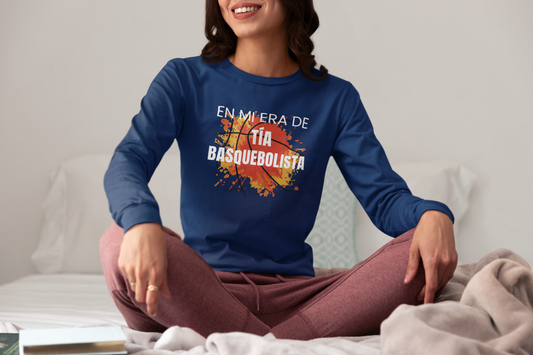 En Mi Era de Tía Basquebolista - Camiseta de Manga Larga