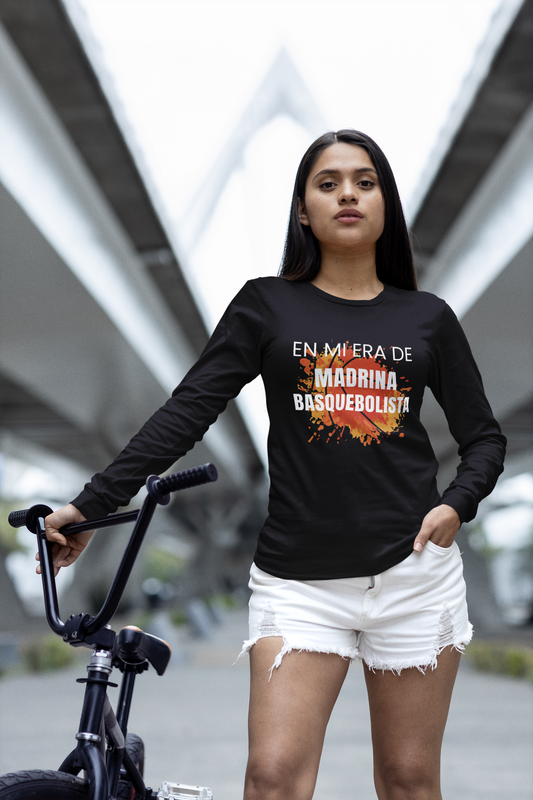 En Mi Era de Madrina Basquebolista - Camiseta de Manga Larga