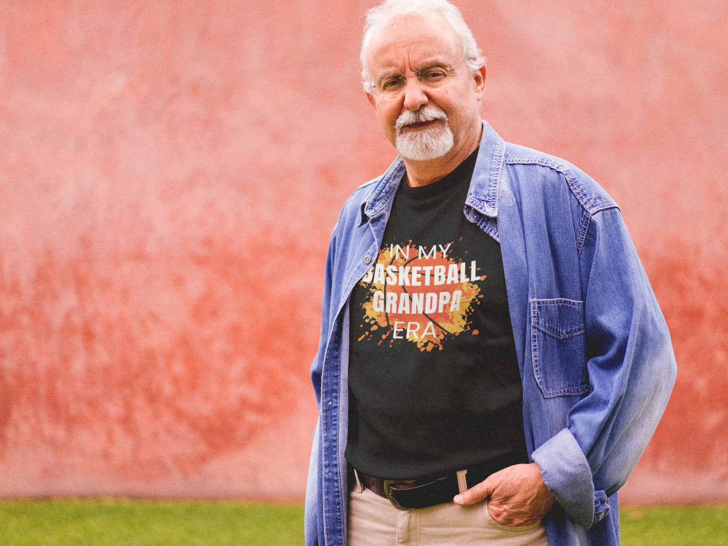 In My Basketball Grandpa Era - Long Sleeve Shirt