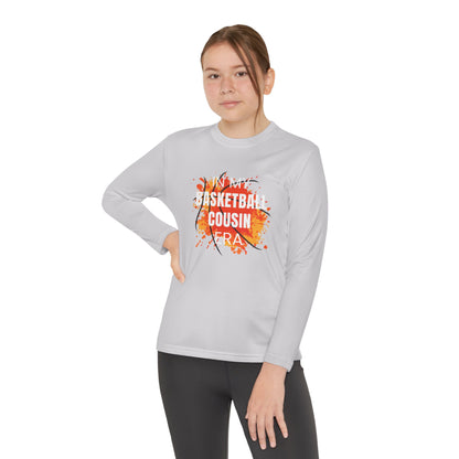 In My Basketball Cousin Era - Youth Long Sleeve Tee