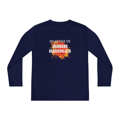 En Mi Era de Hermana Basquebolista - Camiseta de Manga Larga Juvenil