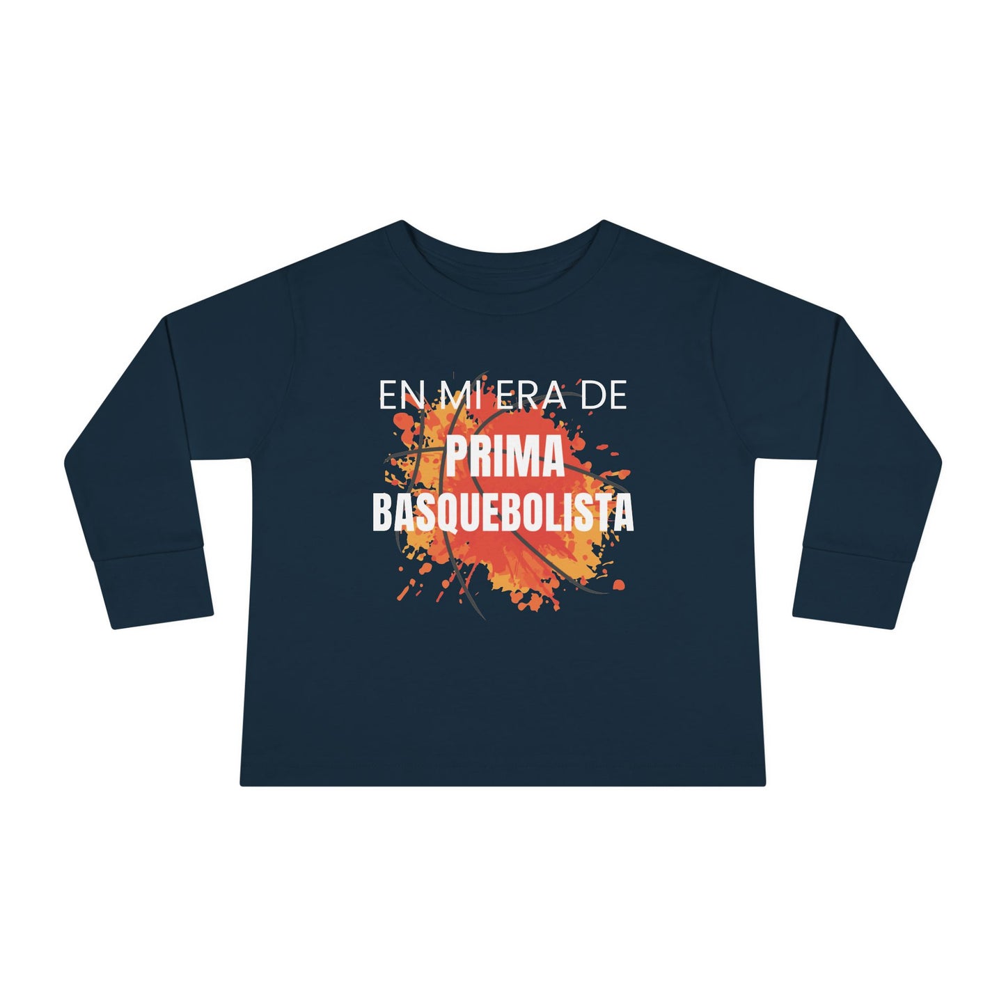 En Mi Era de Prima Basquebolista - Camiseta de Manga Larga Para Niños Pequeños