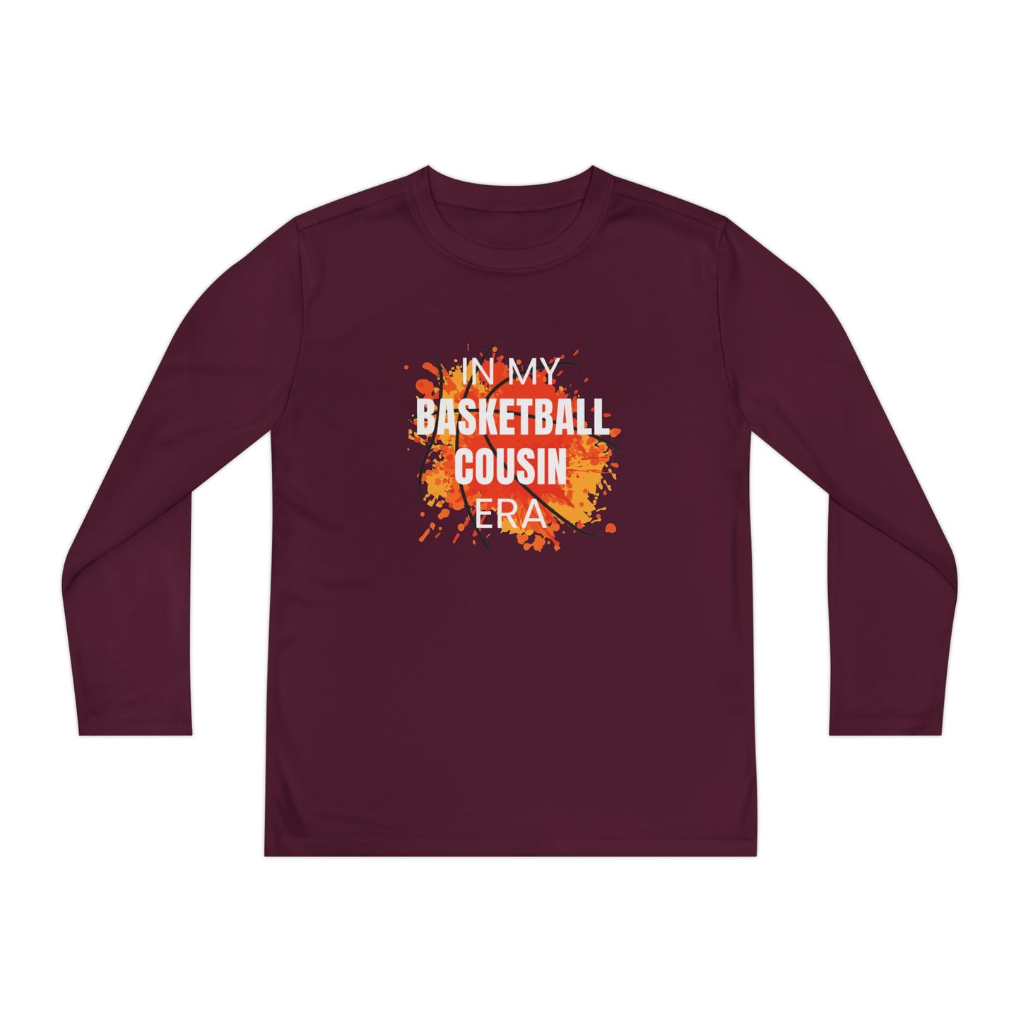 In My Basketball Cousin Era - Youth Long Sleeve Tee