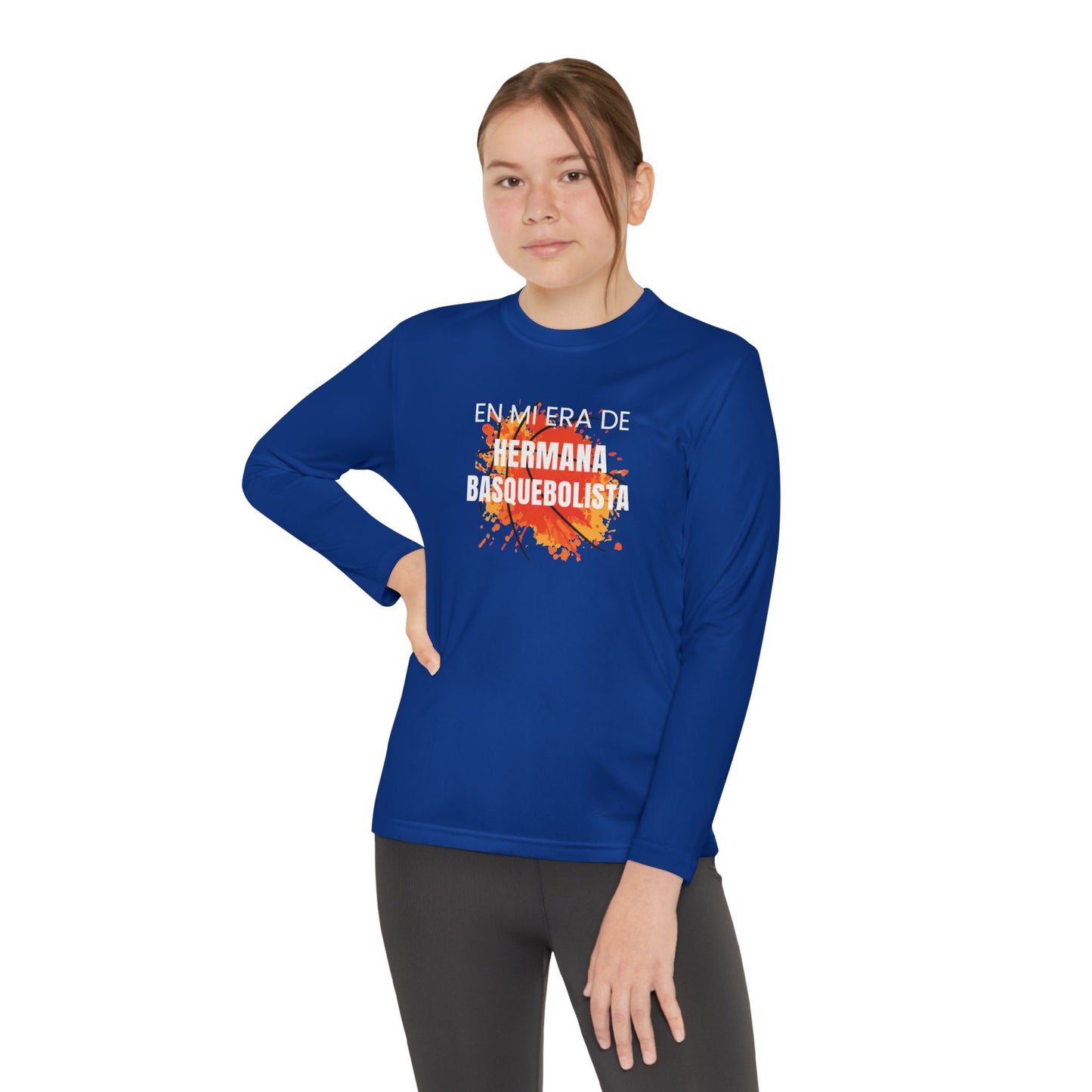 En Mi Era de Hermana Basquebolista - Camiseta de Manga Larga Juvenil