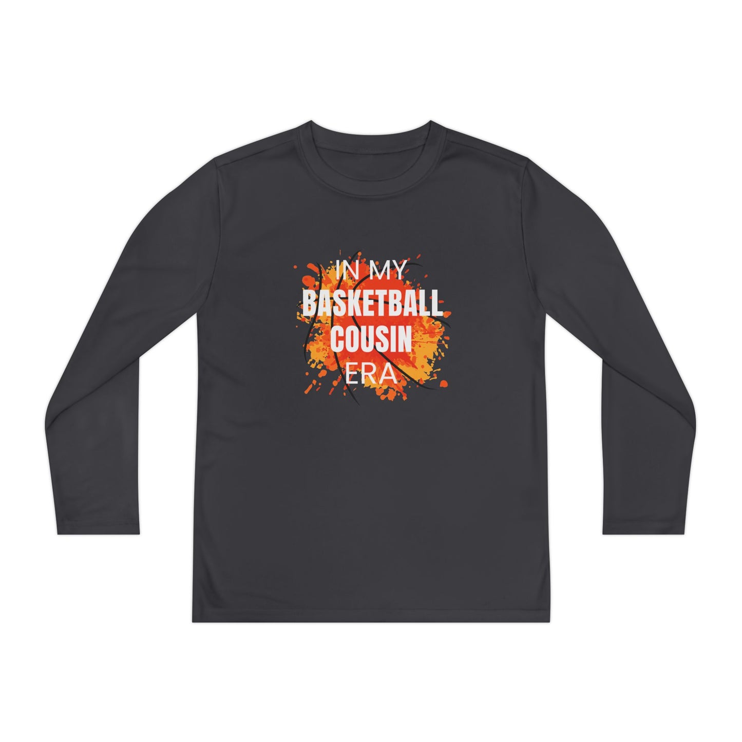 In My Basketball Cousin Era - Youth Long Sleeve Tee