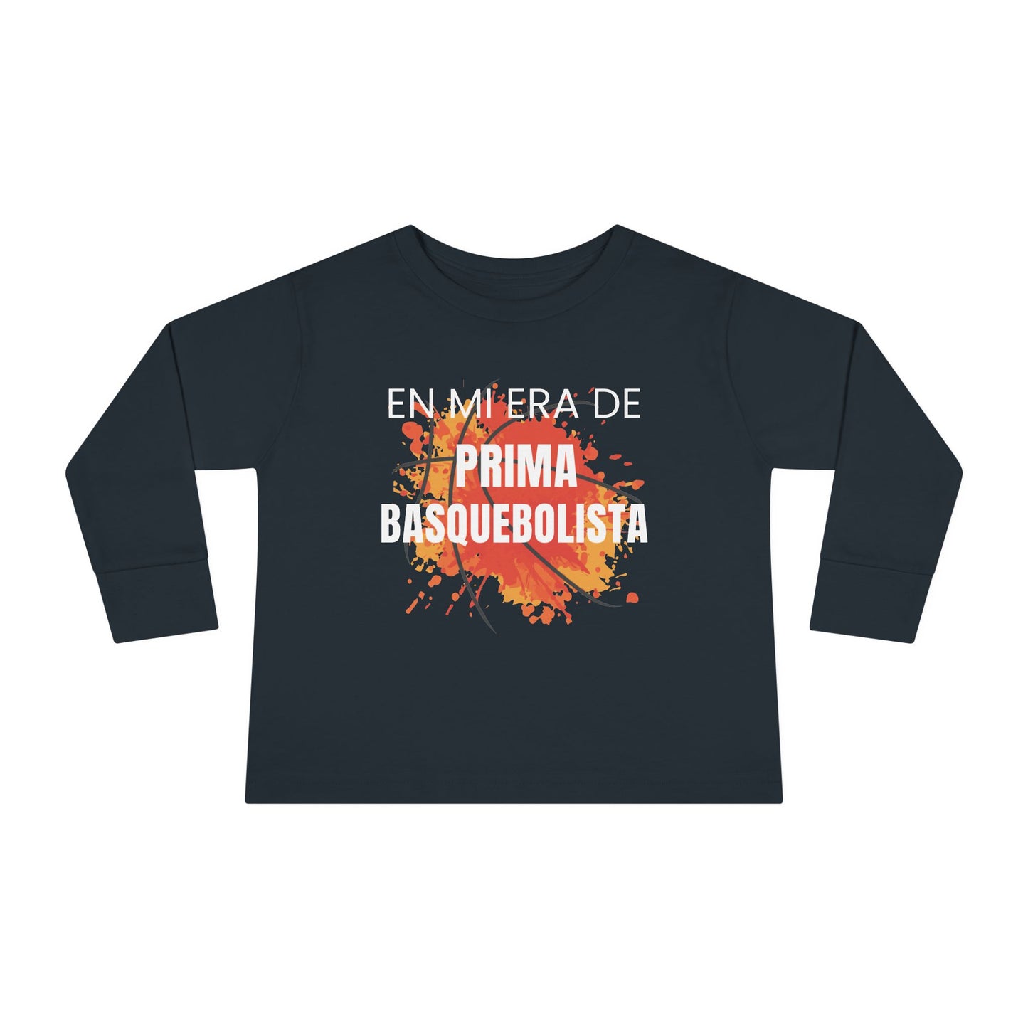 En Mi Era de Prima Basquebolista - Camiseta de Manga Larga Para Niños Pequeños
