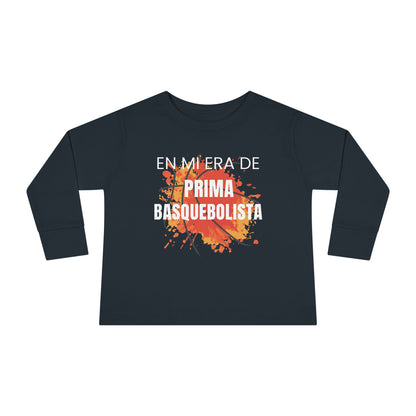 En Mi Era de Prima Basquebolista - Camiseta de Manga Larga Para Niños Pequeños
