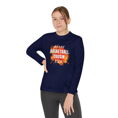 In My Basketball Cousin Era - Youth Long Sleeve Tee