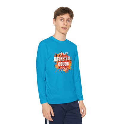 In My Basketball Cousin Era - Youth Long Sleeve Tee