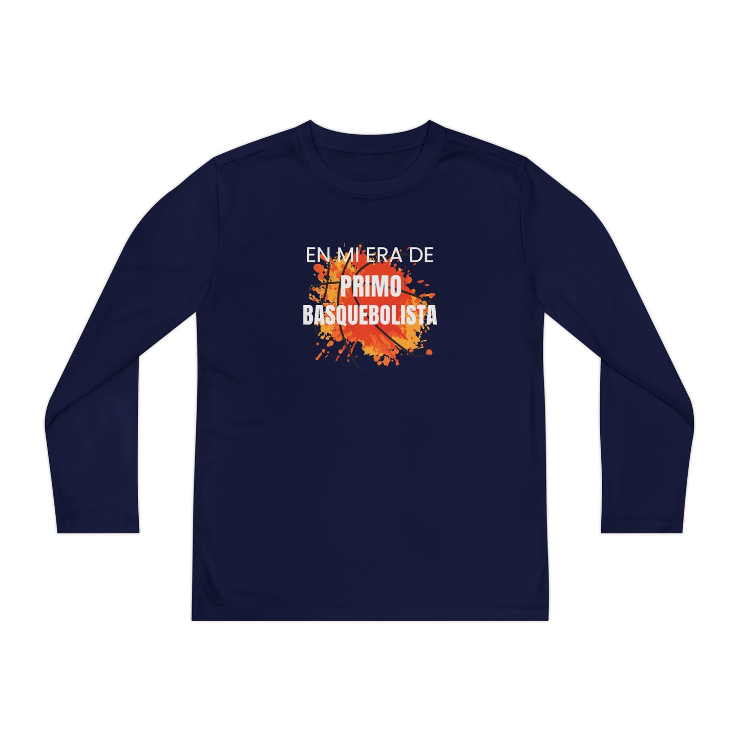 En Mi Era de Primo Basquebolista - Camiseta de Manga Larga Juvenil