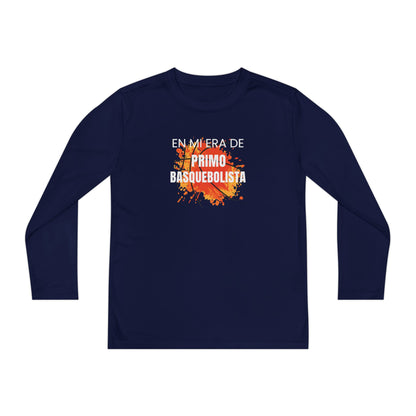 En Mi Era de Primo Basquebolista - Camiseta de Manga Larga Juvenil