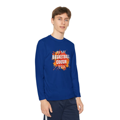 In My Basketball Cousin Era - Youth Long Sleeve Tee