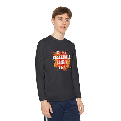 In My Basketball Cousin Era - Youth Long Sleeve Tee