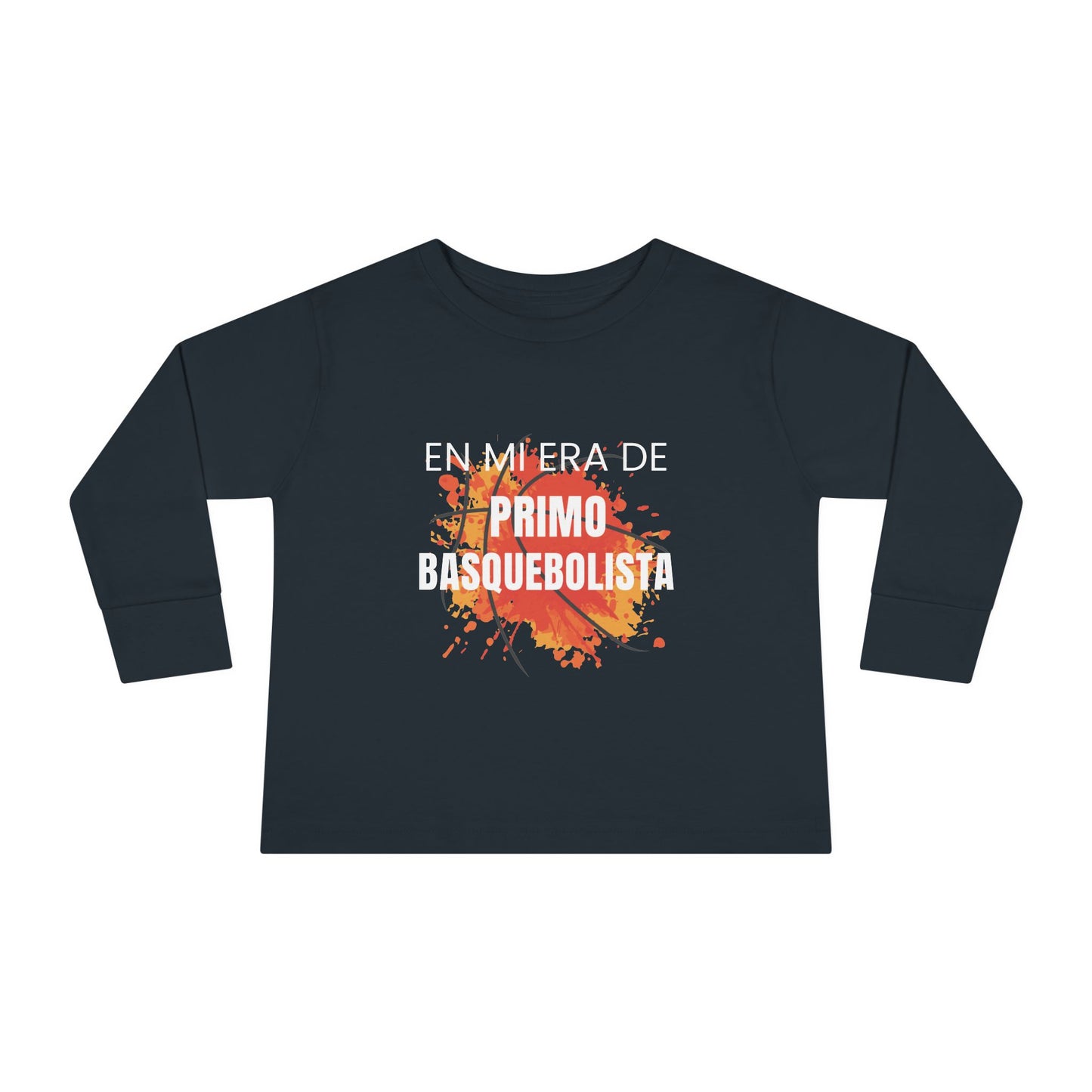 En Mi Era De Primo Basquebolista - Camiseta de Manga Larga Para Niños Pequeños