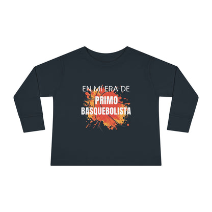 En Mi Era De Primo Basquebolista - Camiseta de Manga Larga Para Niños Pequeños