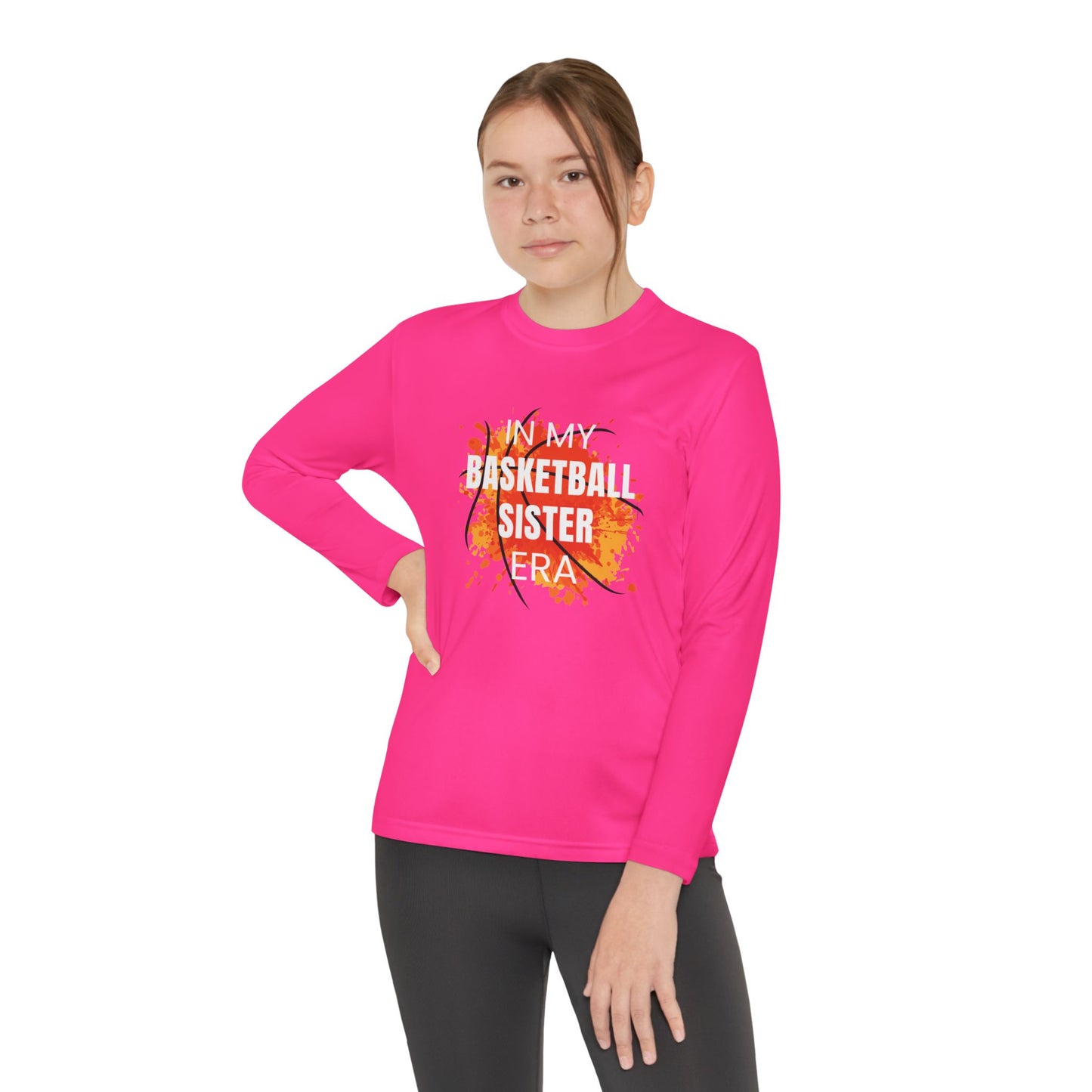 In My Basketball Sister Era - Youth Long Sleeve Tee