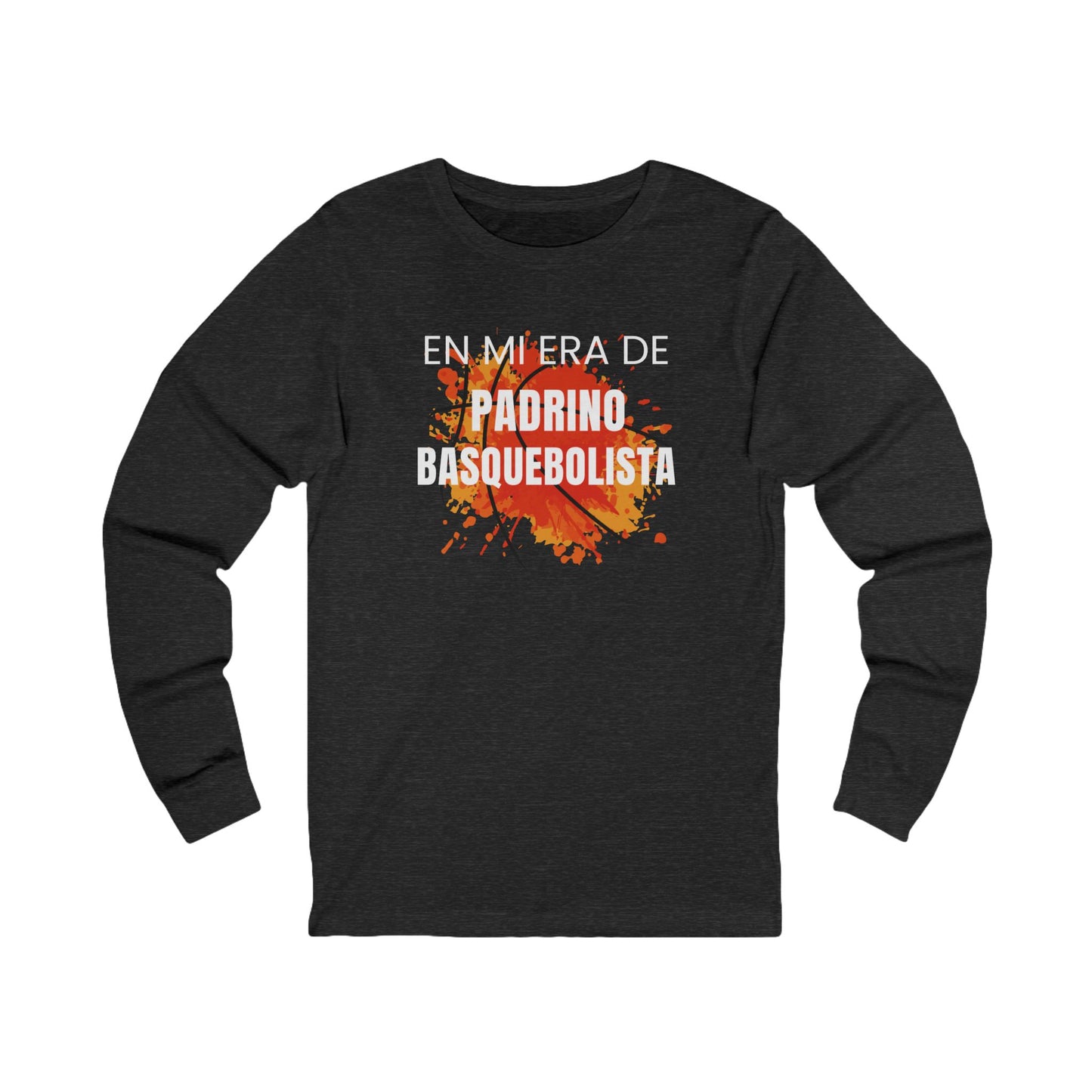 En Mi Era De Padrino Basquebolista - Camiseta de Manga Larga