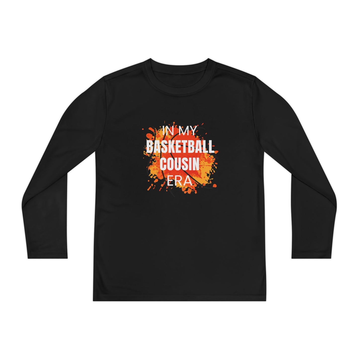 In My Basketball Cousin Era - Youth Long Sleeve Tee